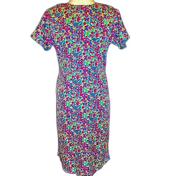 Delhi Haat Craft Cottage Ind Floral Print Kurta Tunic - Picture 3 of 7